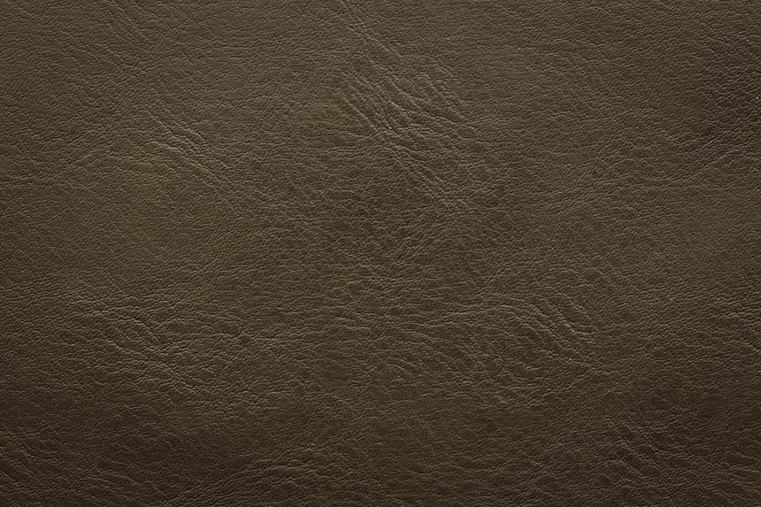 Printed Glass Kitchen Splashback Dark Leather