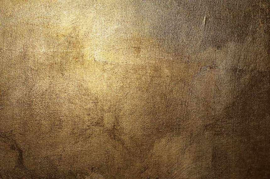 Printed Glass Kitchen Splashback Weathered Gold