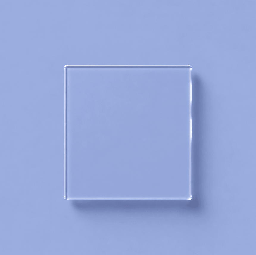 Berry Blue Glass Splashback