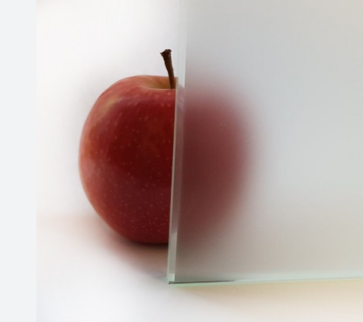 Frosted Toughened Glass Splashback Bespoke Size