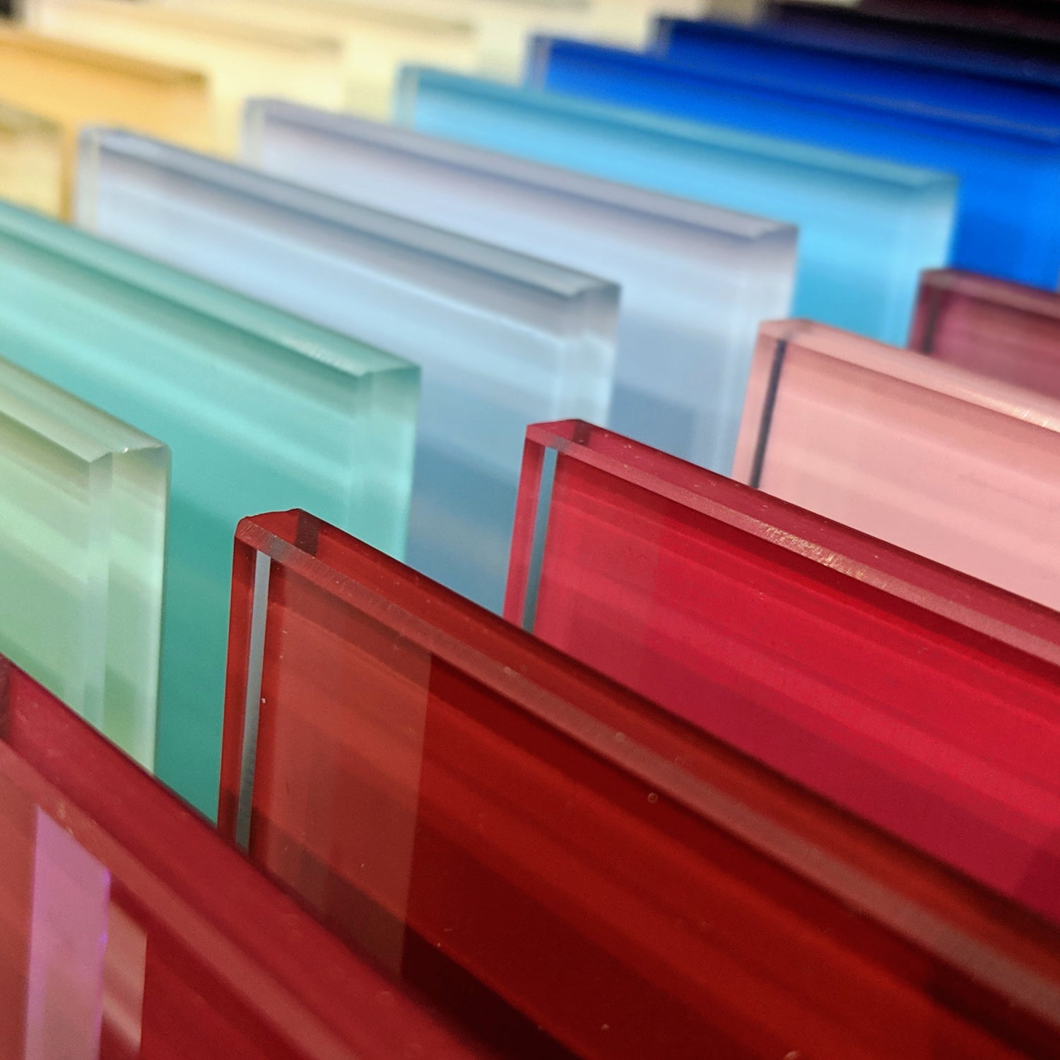 Standard Colour Painted Kitchen Glass Splashback