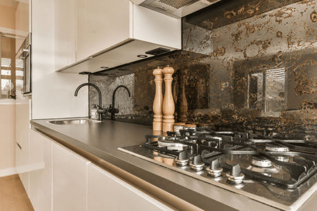 antique mirror kitchen