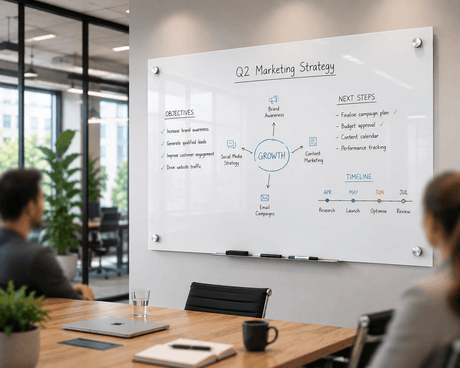Why Meeting Rooms Are Switching to Glass Whiteboards