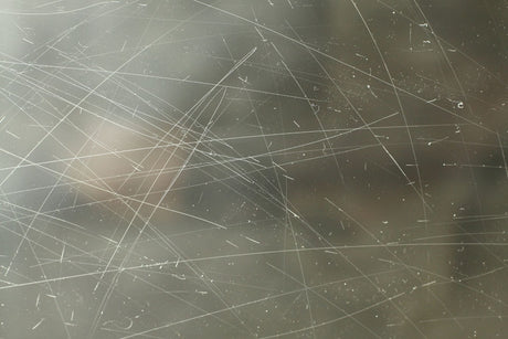 How to remove scratches from a glass table top