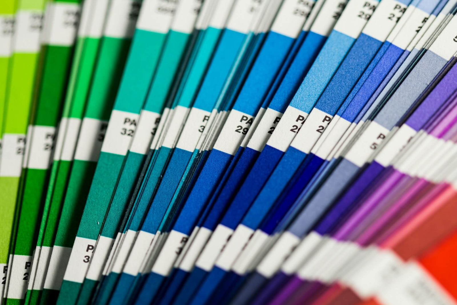 Colour swatch showing the most popular glass splashback colours for kitchens