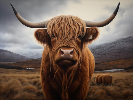 highland cow splashbacks