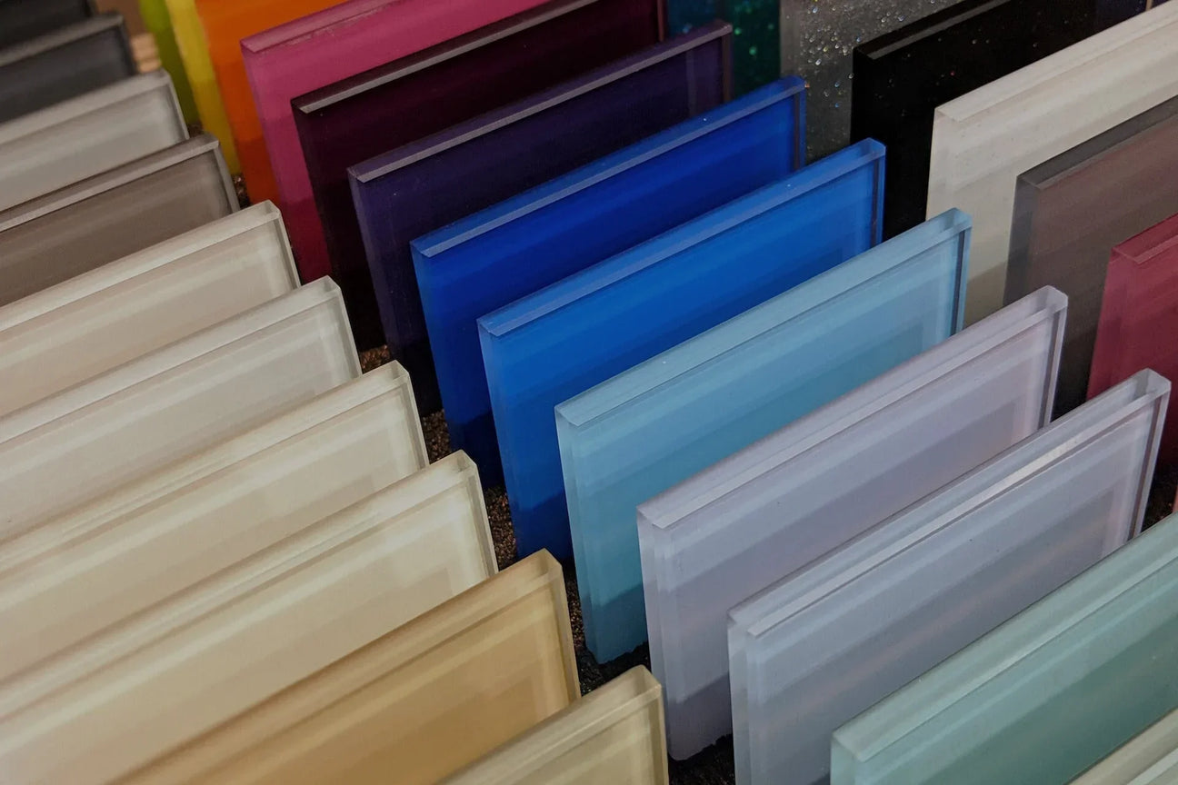 Painted glass splashbacks