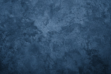 Printed Glass Kitchen Splashback Blue Venetian Plaster
