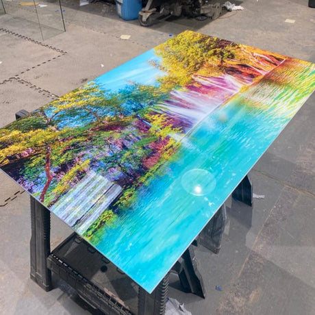 Your Own Image Printed on a Bespoke Size Kitchen Splashback