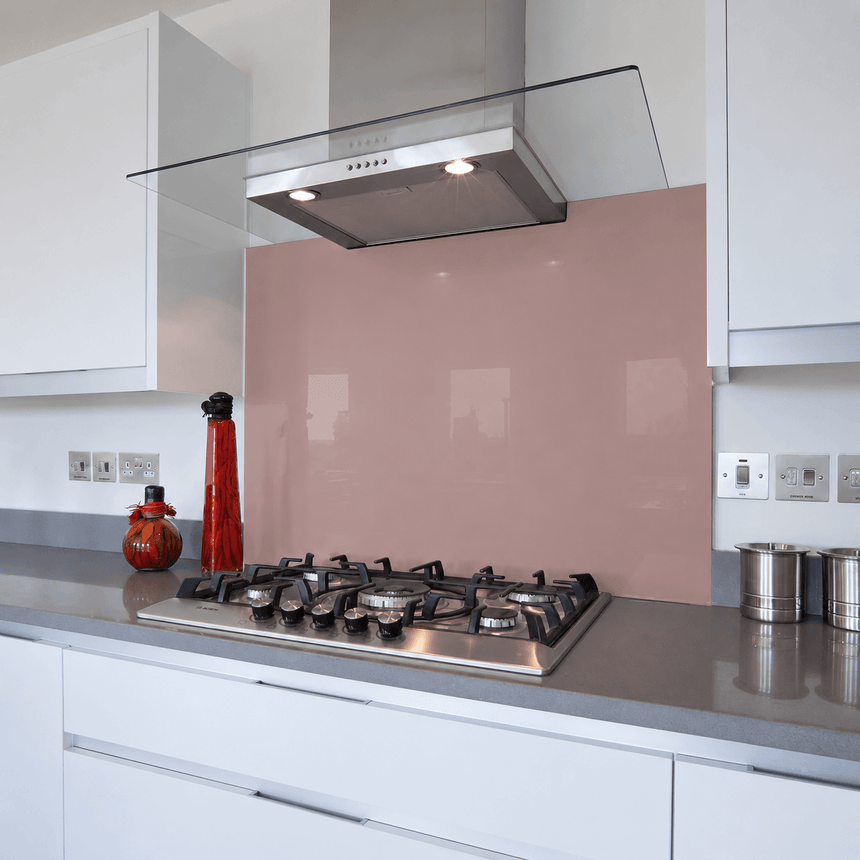 Blushing Parlour Glass Splashback