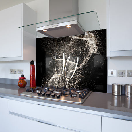 Champagne Glass Splashback