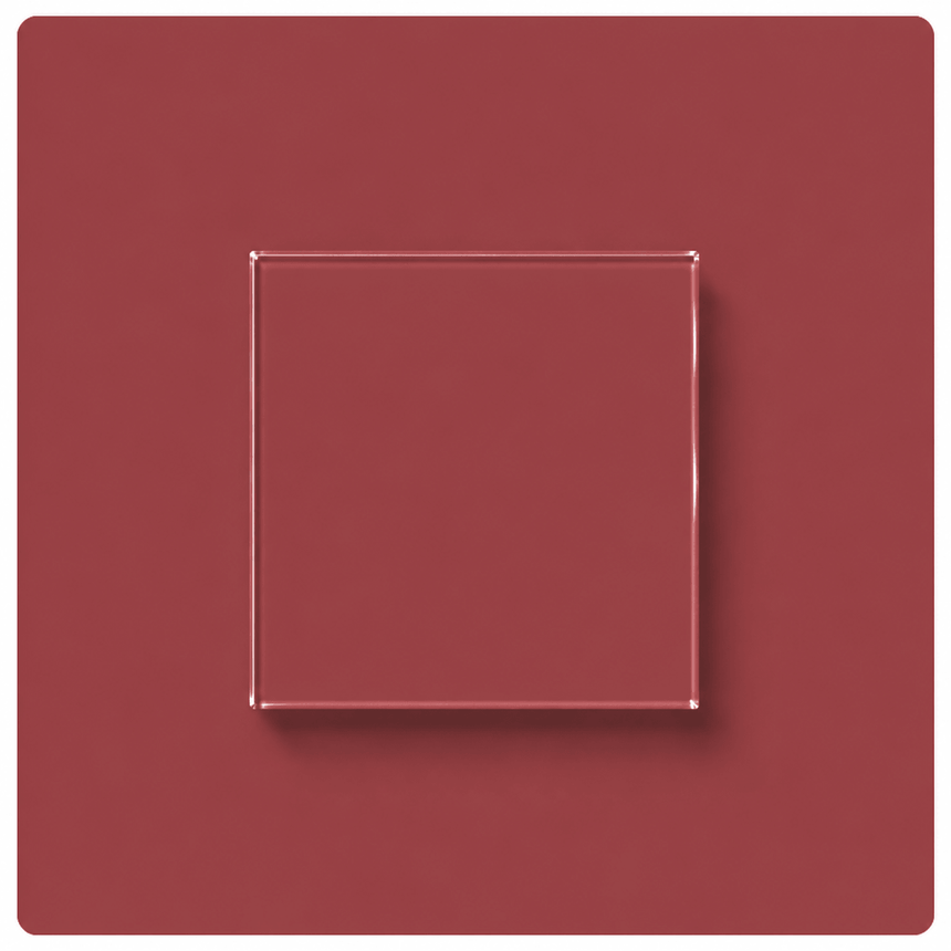Crimson Velvet Glass Splashback