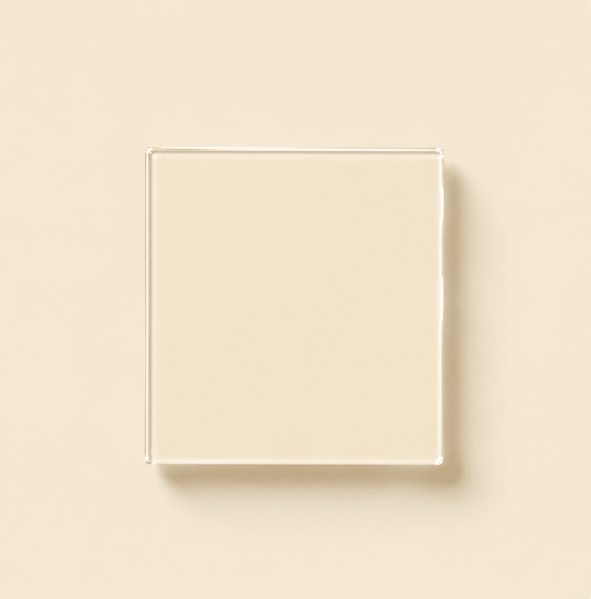 Honey Cream Glass Splashback