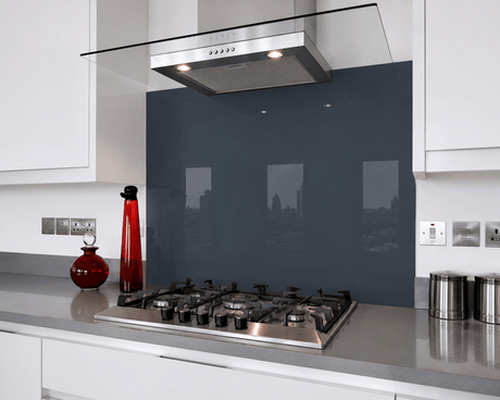 Admiral Blue Glass Splashback