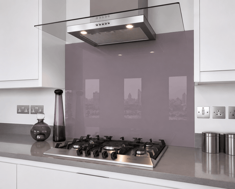 Dark Thistle Glass Splashback