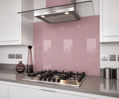 Ember Pink Glass Splashback