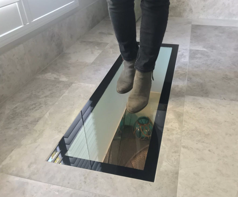 Fire Rated 33mm Walk On Glass Floor